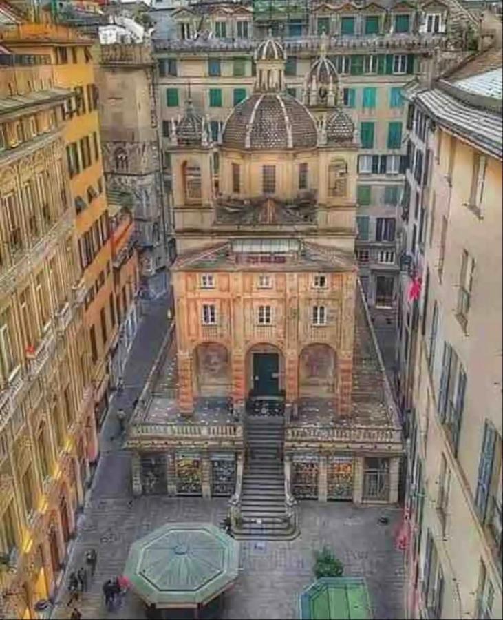 Amazing San Lorenzo 19, Rolli Palace Unesco - Stunning View Overlooking The Cathedral - Free Private Parking- Genua Exterior foto